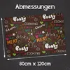 Küchenmatte 80x120 cm Vinylmatte Bodenmatte Dekoration - Produktbild-Vorschau 5