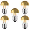 5 x LED filament lamp met reflector, druppelvorm, 4W, Productafbeelding-voorbeeld 1