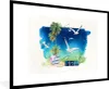 MuchoWow® MuchoWow® Gerahmtes Poster Vogel - Palme - Himmel Produktbild-Vorschau 1
