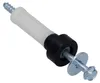 A close-up studio shot of a washing machine transport lock. Produktbild-Vorschau