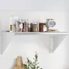 vidaXL Półka ścienna 75x45x31 cm srebrna stal nierdzewna Podgląd zdjęcia produktu 2
