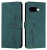 Google Pixel 10a Hülle - Coverup Smile Klapphülle - Grün Produktbild-Vorschau 1