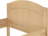 Massivholzbett hohes Bett Seniorenbett Buche natur 100x200 Produktbild-Vorschau 7