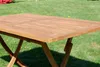ALEOS. XXL echt TEAK Klapptisch Holztisch Gartentisch Produktbild-Vorschau 5