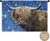 MuchoWow® Wandteppich Wandbehang Scottish Hochlandrind - Produktbild-Vorschau 1
