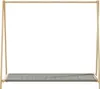 A simple clothing rack with a shelf. Anteprima dell’immagine prodotto