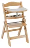 Chaise haute multifonctionnelle 4 en 1, pliable, de 6 mois Voir les images du produit 1