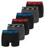 S|PUMA Boxer Herren Boxershorts 6er-Pack Nero Antracite Anteprima dell’immagine prodotto 3