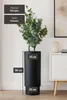 Vaso da fiori ESCADA in fibra di vetro, nero, 35x90 cm Anteprima dell’immagine prodotto 3