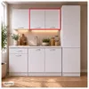 Küchenhängeschrank Jenna Weiß 80 cm Produktbild-Vorschau 1