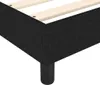 vidaXL Boxspringbettgestell Schwarz 180x200 cm Stoff Produktbild-Vorschau 6