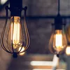 3 x LED Filament Edison ST64 Leuchtmittel 4W E27 Gold extra Produktbild-Vorschau 3