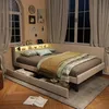 ProximaX Kuscheliges Polsterbett 140x200 cm mit Produktbild-Vorschau 1