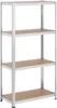 Regał Metalowy Magazynowy Garażowy 150x75x30 cm 4 Półki MDF Podgląd zdjęcia produktu 2