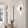 ARIA wandlamp, E27 fitting, met een bol van opaalglas Productafbeelding-voorbeeld 5