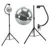 Spiegelkugel SET 50cm PROFI Kugel mit schwarzer Produktbild-Vorschau 1
