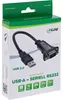 InLine USB 2.0 zu Seriell Adapterkabel, USB A an 9pol Sub D Produktbild-Vorschau 1