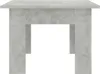 vidaXL Konferenční stolek Concrete Grey 100x60x42 cm Náhled obrázku produktu 5