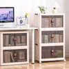 Boîte de rangement pliable avec couvercle,3 niveaux de Voir les images du produit 6