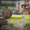 ECD Germany Latarnia Ried 60 x Ø30 cm z uchwytem, naturalne Podgląd zdjęcia produktu 4