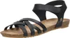 Mustang Sandalen Plat  Sandalen Plat - Zwart - Maat 41 Voir les images du produit 2