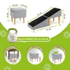 Outentin Klappbare Hundetreppe & Hunderampe für Sofa und Produktbild-Vorschau 4