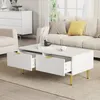 MODFU Couchtische Beistelltisch quadratischer mit 2 Produktbild-Vorschau 2