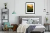 MuchoWow® Gerahmtes Poster Blumen - Sonne - Berge 60x80 cm Produktbild-Vorschau 7