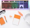 RGB LED Tastatur Gaming Gaming-Tastatur mit Beleuchtet Produktbild-Vorschau 6
