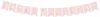 Happy Birthday Girlande 15x175cm rosa Produktbild-Vorschau 5
