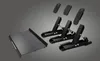 A set of racing pedals and a mounting plate are displayed against a gradient gray background. Produktbild-Vorschau