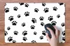 MuchoWow® Schreibtischunterlage Muster - Katze - Pfoten - Produktbild-Vorschau 4