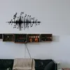 Wallity, Lal, nástěnná dekorace, černá, kov, 69 x 37 cm Náhled obrázku produktu 4