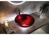 Sapho MURANO ROSSO IMPERO: Glazen wasbak, opzetmodel, Productafbeelding-voorbeeld 6