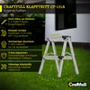 Craftfull Doppel-Klapptritt CF-131A | Aluminium-Trittleiter Produktbild-Vorschau 2