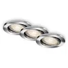 Briloner PRISMA LED Einbaustrahler 3er Set Chrom GU10 3x5W Produktbild-Vorschau 4