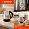 Bouilloire Huslog 1,7l acier inoxydable argenté Voir les images du produit 9