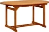 vidaXL Gartentisch (150-200)x100x75 cm Massivholz Akazie Produktbild-Vorschau 2