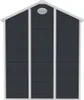 Abri de jardin résine "Texas" - 5.23 m² - kit d'ancrage Voir les images du produit 5