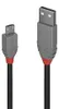 LINDY USB 2.0 Kabel Typ A/Micro-B Anthra Line M/M 3m Produktbild-Vorschau 1
