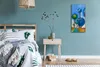 Wandbild Leinwand Bilder mit Uhr 30x60 Wand Kunst Bild Produktbild-Vorschau 4