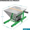 Wiltec Kit Presse et Broyeur à fruits – capacité 7 L / 18 L Voir les images du produit 7