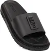 A black slide sandal with the "BIG STAR" logo on the strap. Podgląd zdjęcia produktu