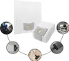 A collage of images showing vacuum cleaner bags and their use in different environments. Produktbild-Vorschau