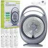 Tischventilator Vayox VA0433G mit Batterie und LED-Licht Produktbild-Vorschau 7