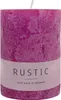 Stumpenkerze aus Paraffin, Erika, Rustic, WENZEL, 80/70 mm, Produktbild-Vorschau 1