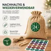 24x Set Adventskalender Säckchen zum Befüllen, Produktbild-Vorschau 5