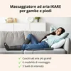 IKARE Massaggiatore Gambe e Piedi con Compressione d’Aria – Anteprima dell’immagine prodotto 3