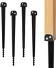 Jayseuw 4x supporto per pali con manicotto drive-in Anteprima dell’immagine prodotto 1