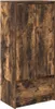 vidaXL Skříňka se zásuvkou kouřový dub 55,5x34x119,5 cm Náhled obrázku produktu 2
